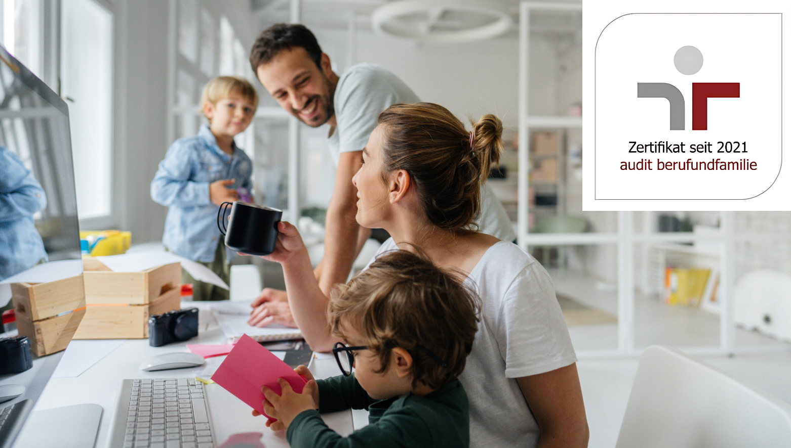 Beruf und Familie werden im Leibniz-Institut für Resilienzforschung nicht nur groß, sondern ebenso zusammengeschrieben